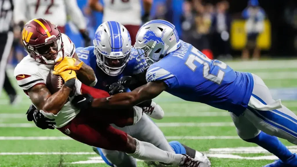 washington commanders vs detroit lions match player stats