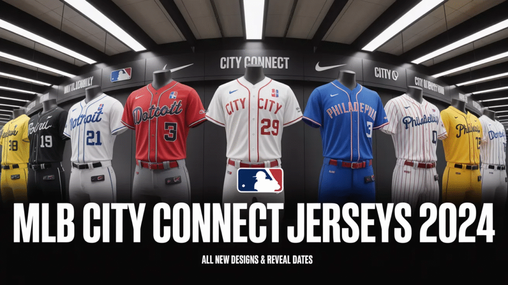 MLB City Connect Jerseys 2024