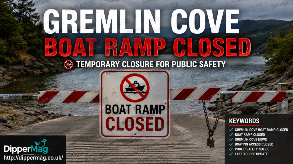 gremlin cove boat ramp closed​
